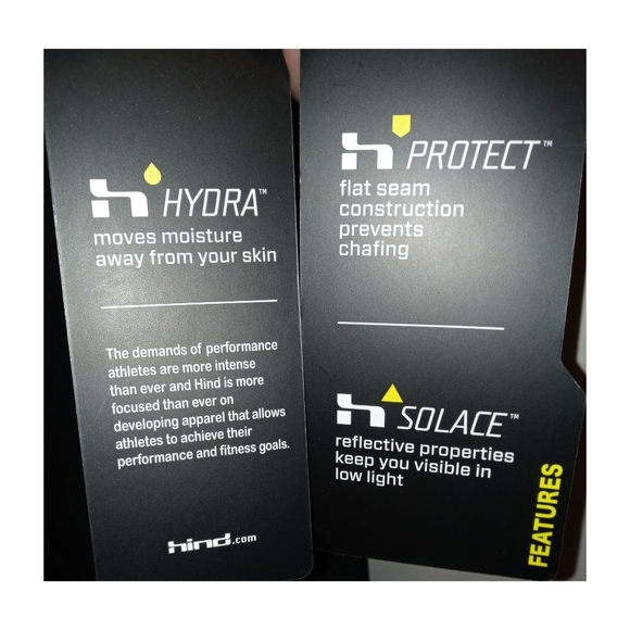 Hind Black Athletic / Tennis Dress with Shorts Underneath - Picture 9 of 13